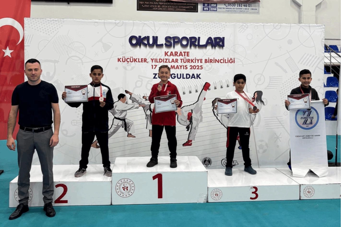 Genç karateci Türkiye’nin gururu oldu 