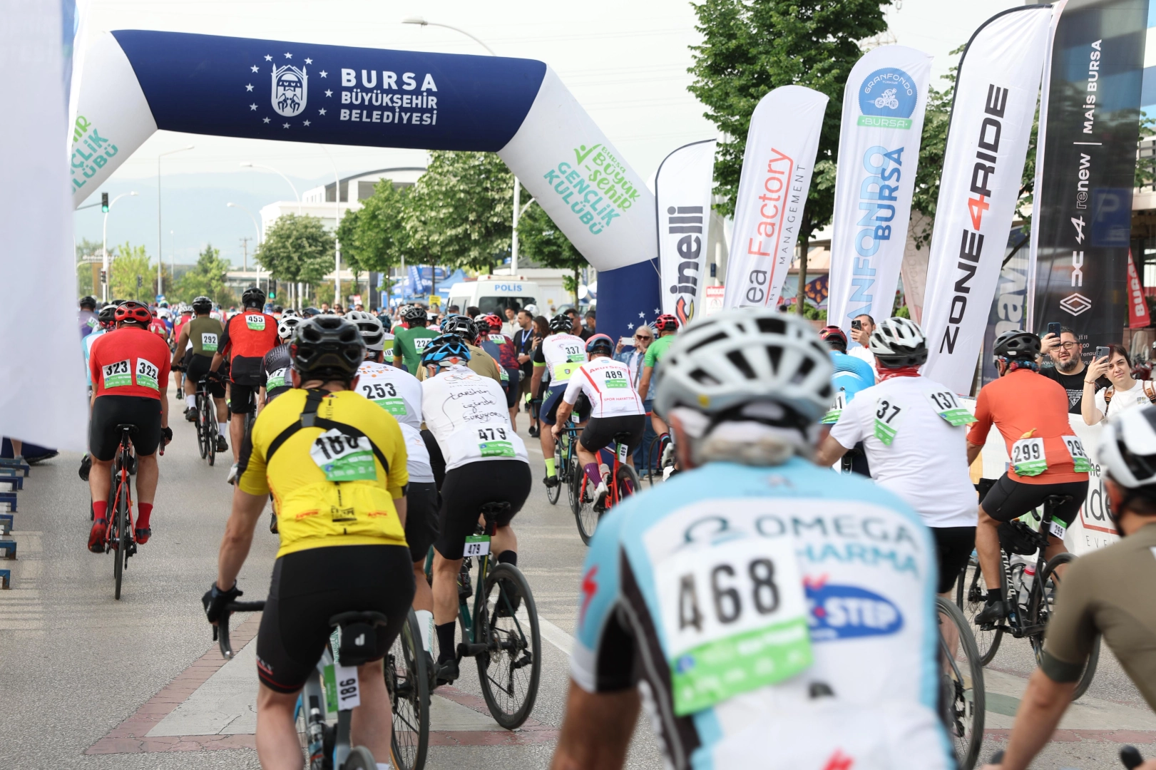 Gran Fondo Bursa heyecanı başladı 
