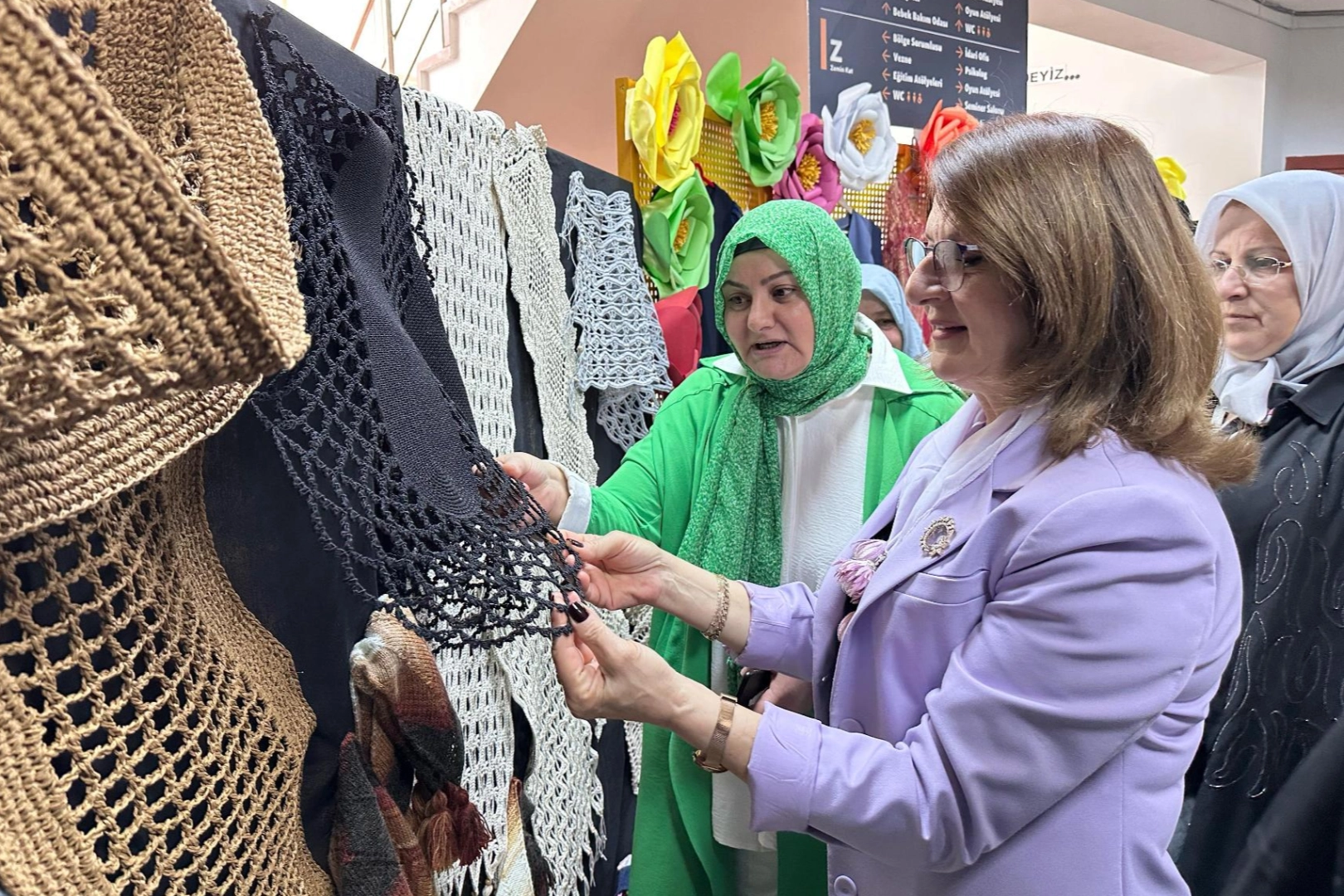 Nilüfer'de Çalılı kadınlar el emeklerini sergiledi 