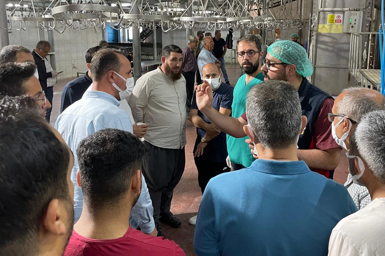Malatya'da sertifikalı kurban kesim elemanı eğitimi 