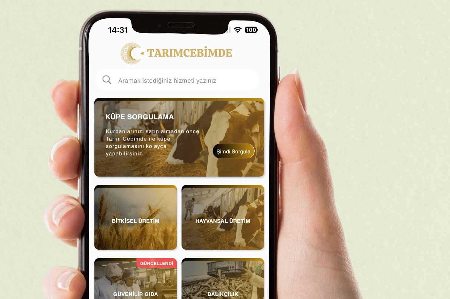 Kurbanlık seçimi 'Tarım Cebimde' ile daha güvenli 
