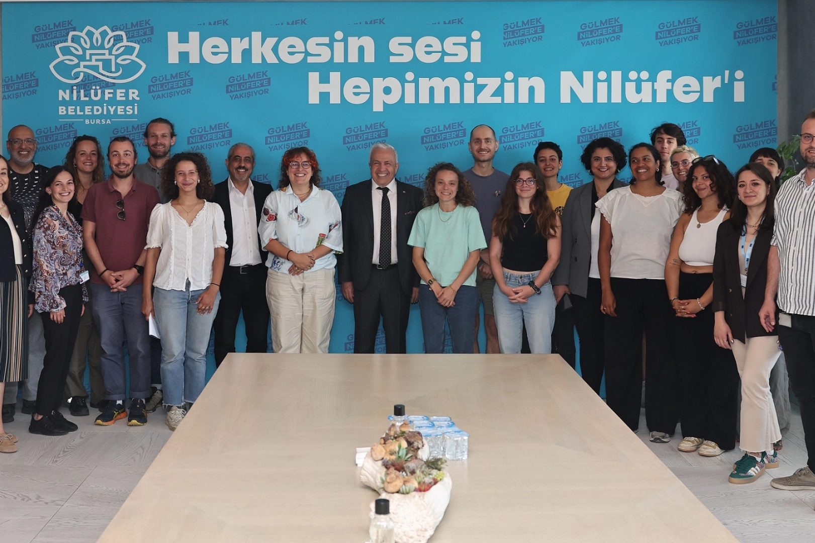Fransa’dan gelip Nilüfer’in sağlıklı gıda politikalarını incelediler 