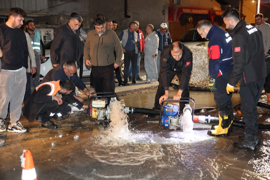 Sivas'ta su kesintisi krizi çözüldü 