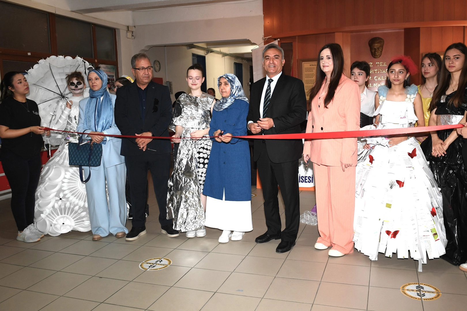Bursa Osmangazi'de liseli öğrencilere 'çevre' aşısı 