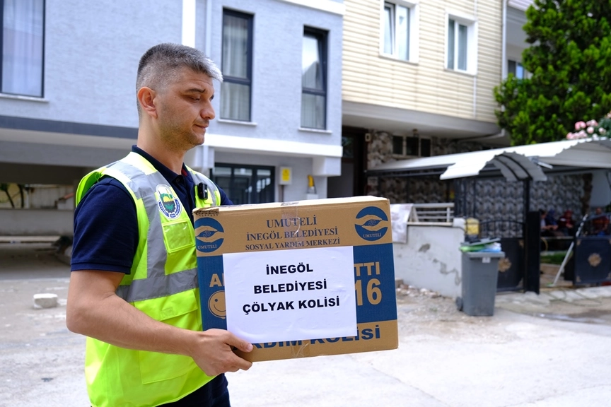 Bursa İnegöl'den bayram öncesi gönül köprüsü 