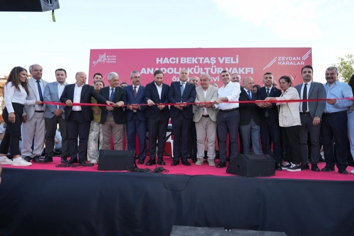 Hacıbektaş Veli Anadolu Kültür Vakfı Özgür Cemevi açıldı 
