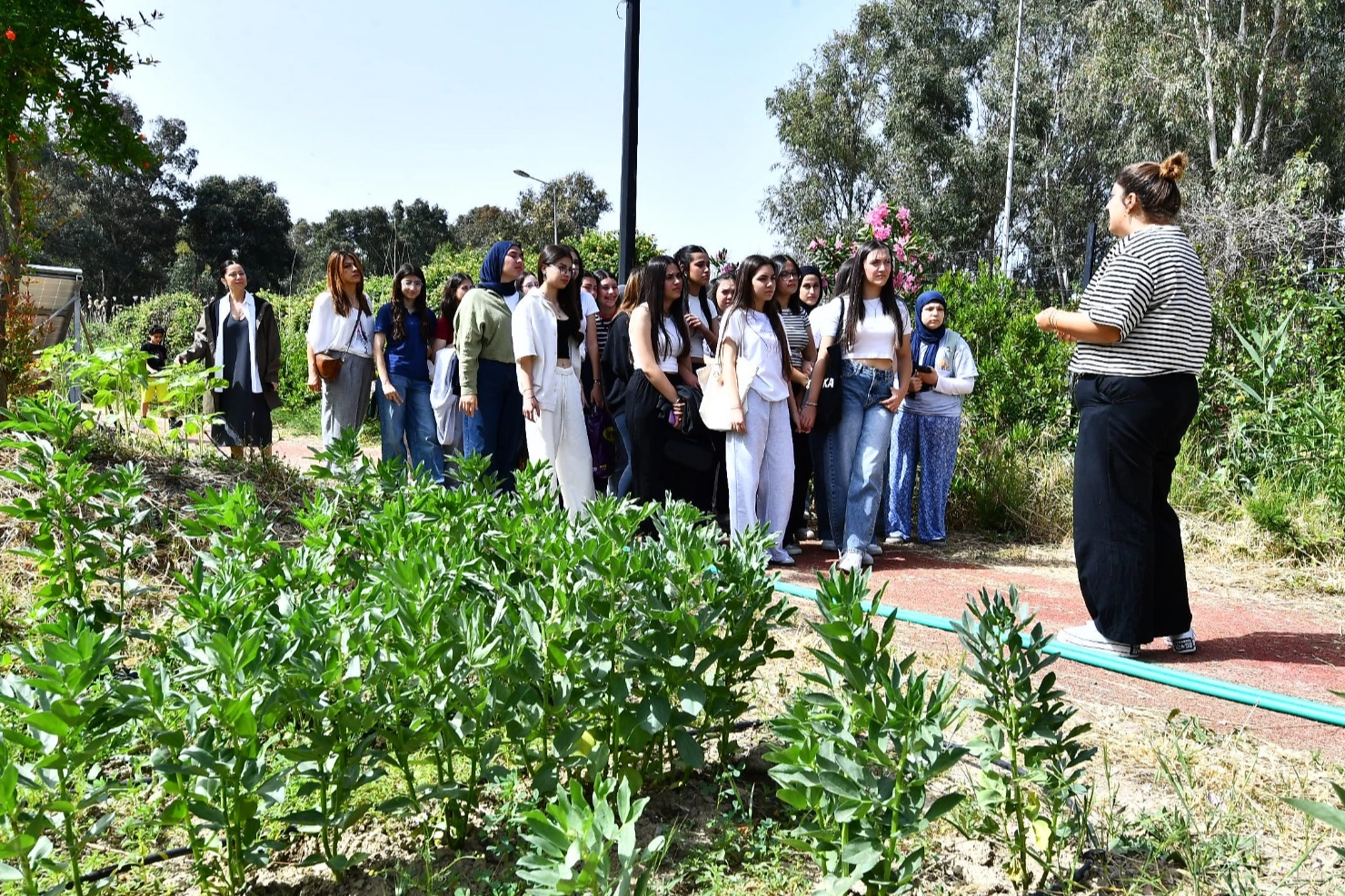 Yeni çiftçiler adım adım İZTAM’da yetişiyor 