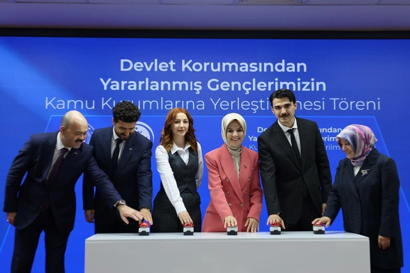 Devlet korumasındaki gençlere kamuda iş fırsatı... 608 genç daha kamuya atandı 
