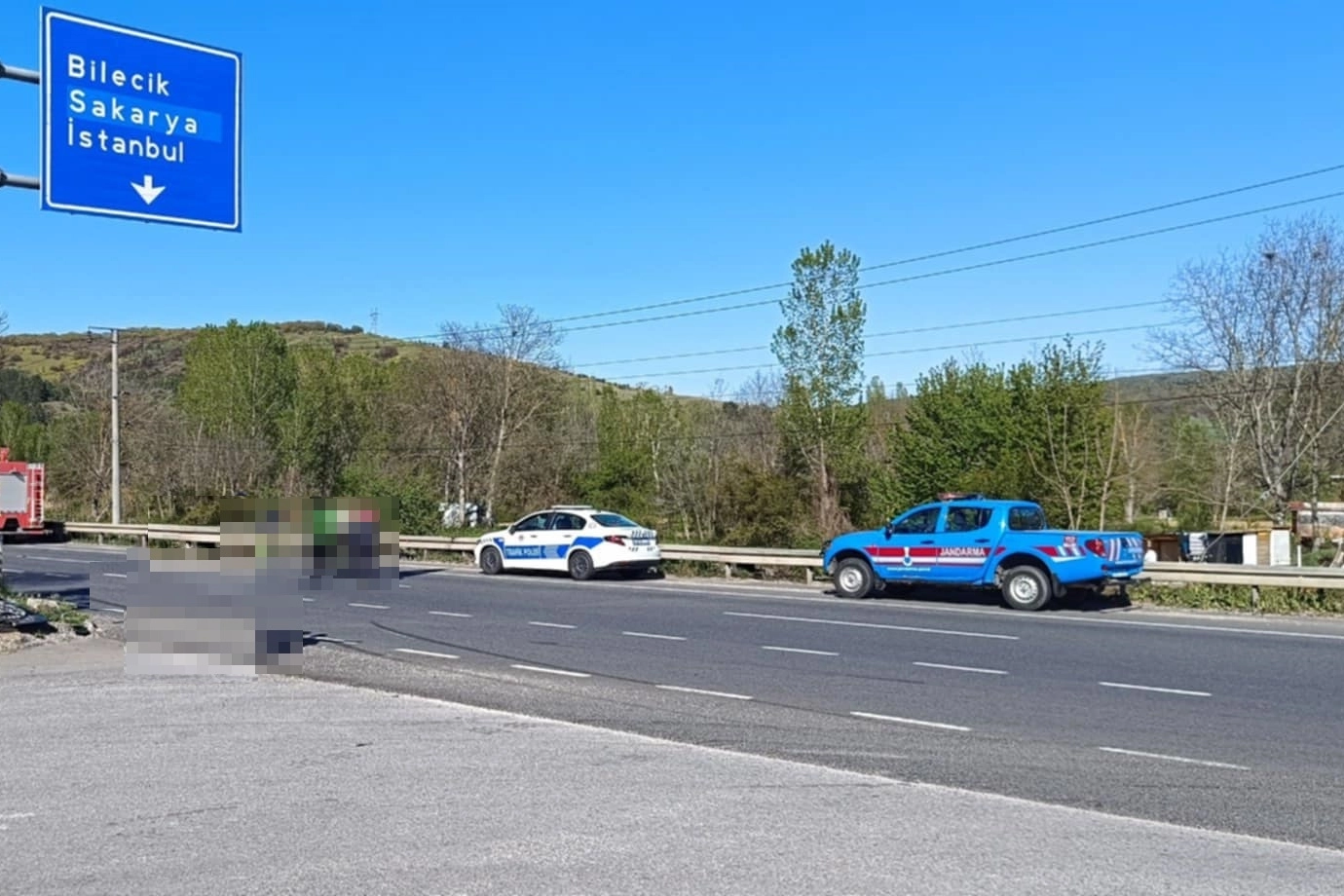 Bilecik Pazaryeri D-650 karayolunda yol yapım çalışması 