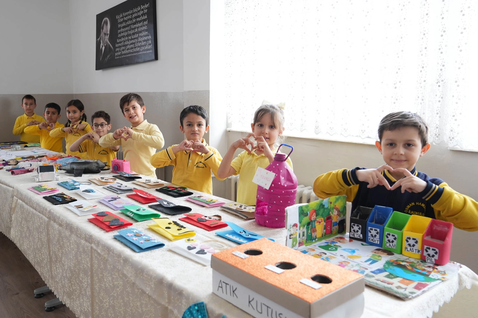 Ankara'da eğitim ÇEM'den, üretim minik ellerden 