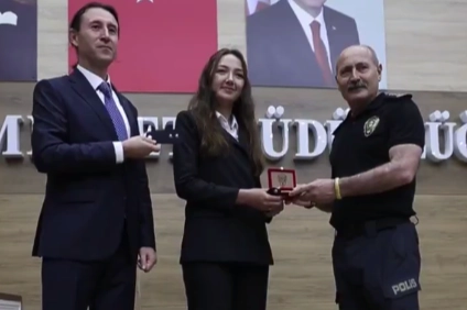 Bursa’da 118 polis memuru bir üst rütbeye terfi etti 