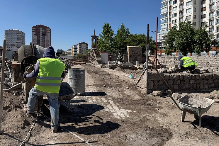 Kayseri Büyükşehir'den 'tarihi' çalışma 