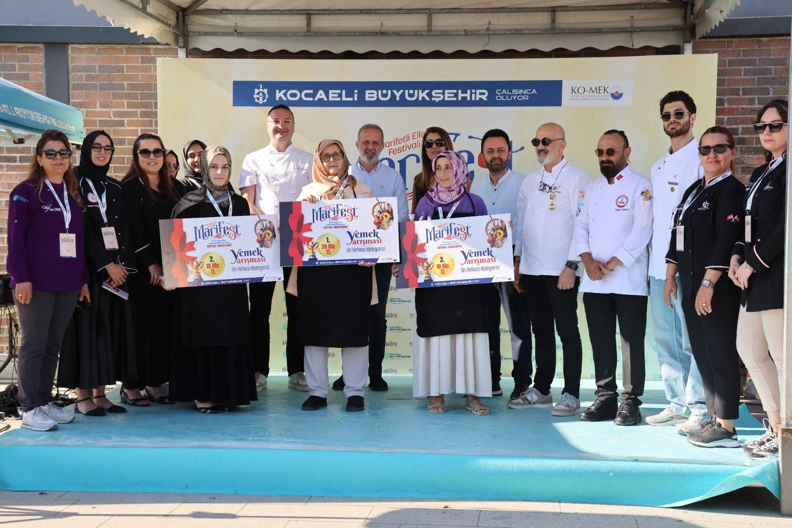 Lezzetle yarışan eller MARİFEST’te buluştu 