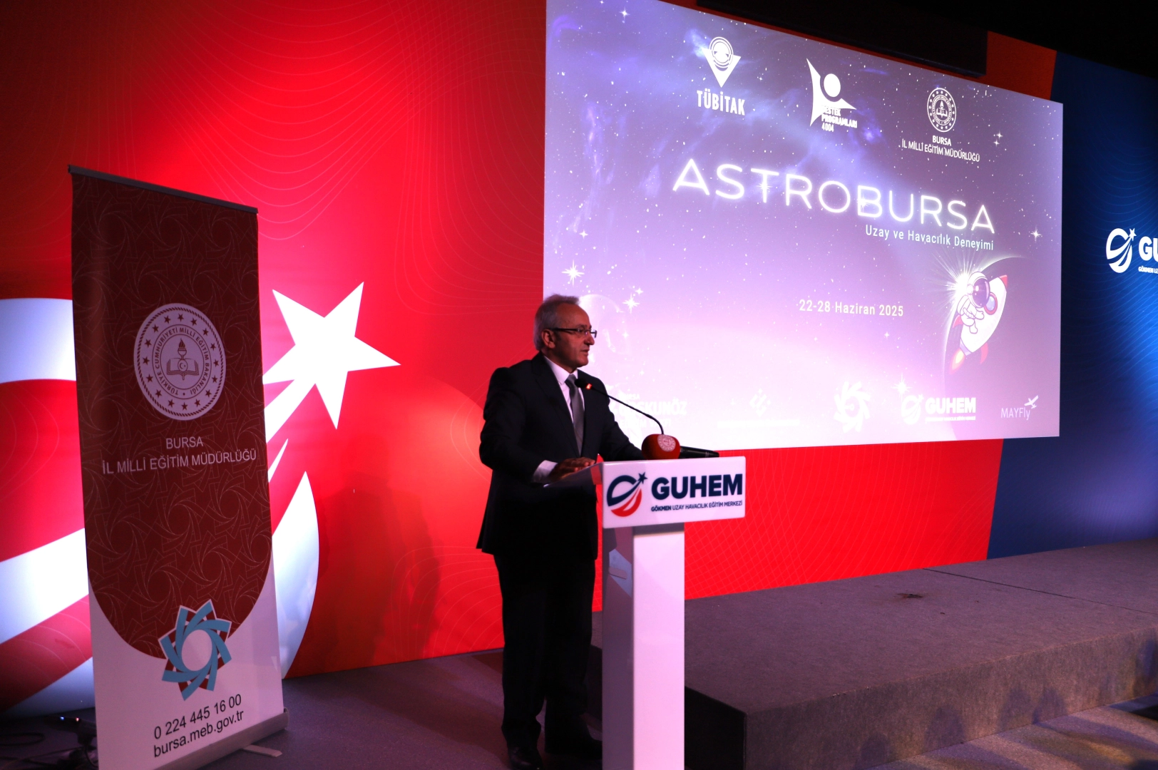 Uzay ve Havacılık Deneyimi “AstroBursa” projesi GUHEM’de başladı 