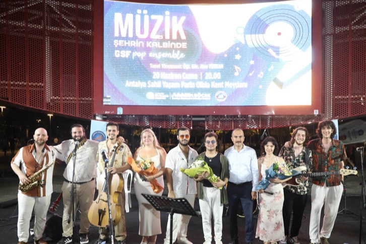 Akdeniz akşamları ‘Müzik Şehrin Kalbinde’ konseriyle renkleniyor 