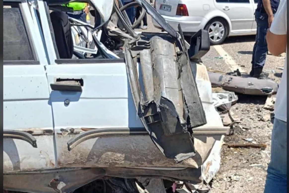 Adıyaman'da feci kaza: 5 ölü, 1 ağır yaralı 