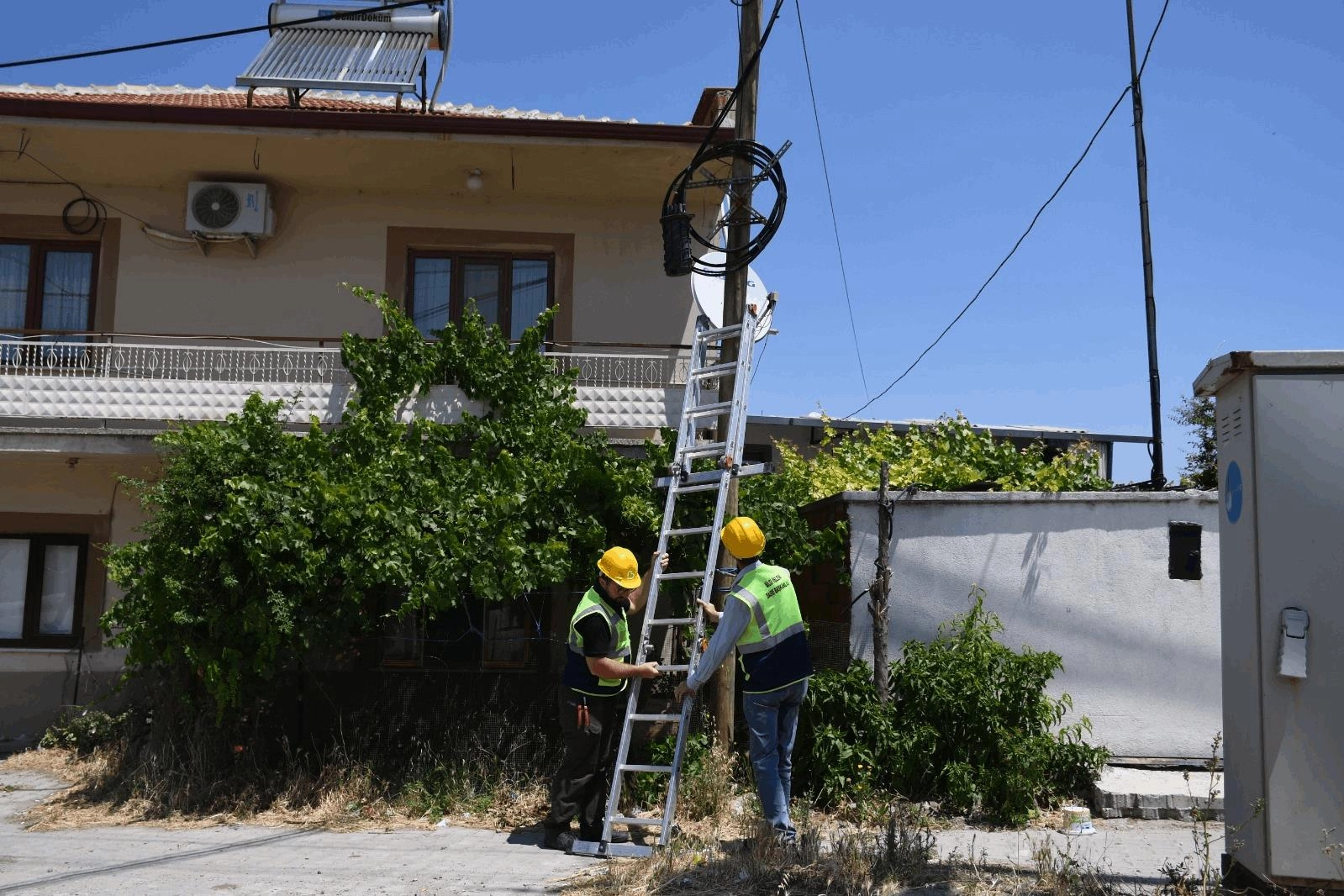 Balıkesir Büyükşehir'den kırsalın güvenliği için hizmet 