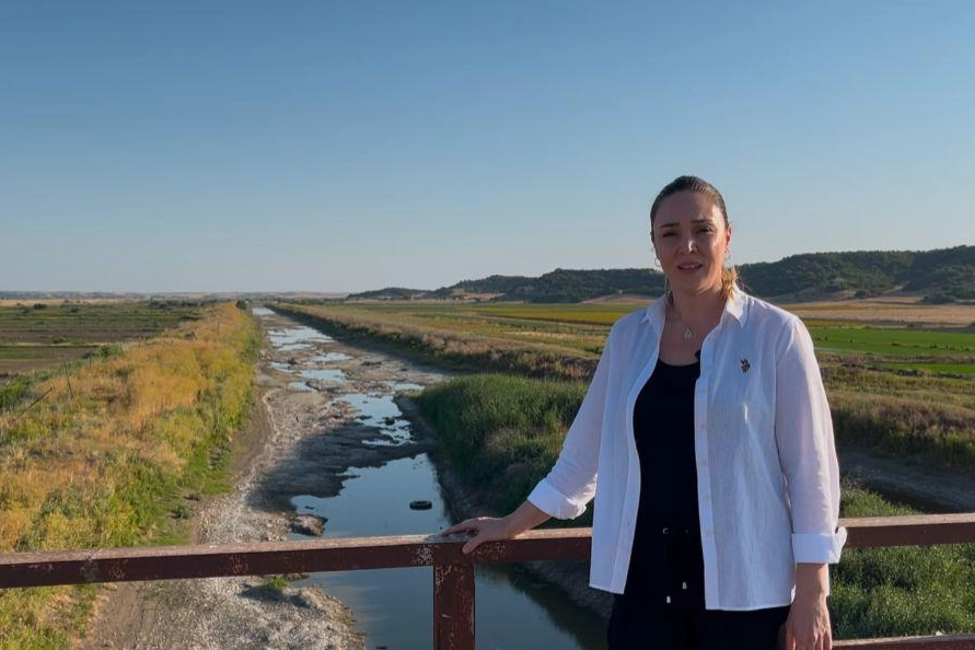 Edirne’de çeltik üreticileri alarm veriyor! Ergene Nehri kurudu, tarım tehdit altında 
