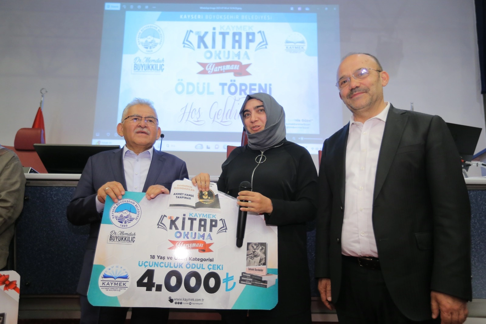KAYMEK'in kitap okuma ödülleri yüzde 25 arttı 