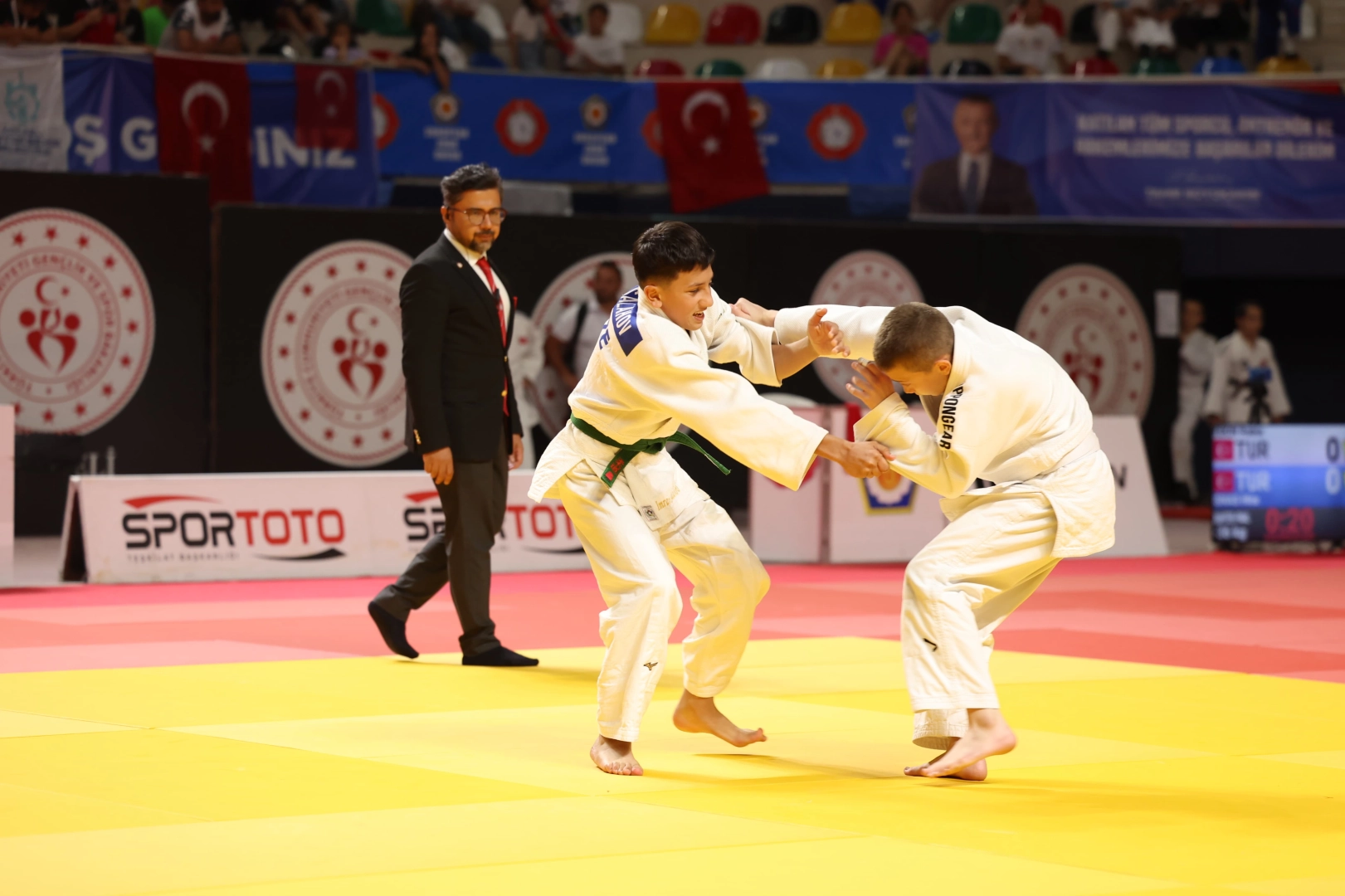 Kocaeli’de judo fırtınası esiyor 