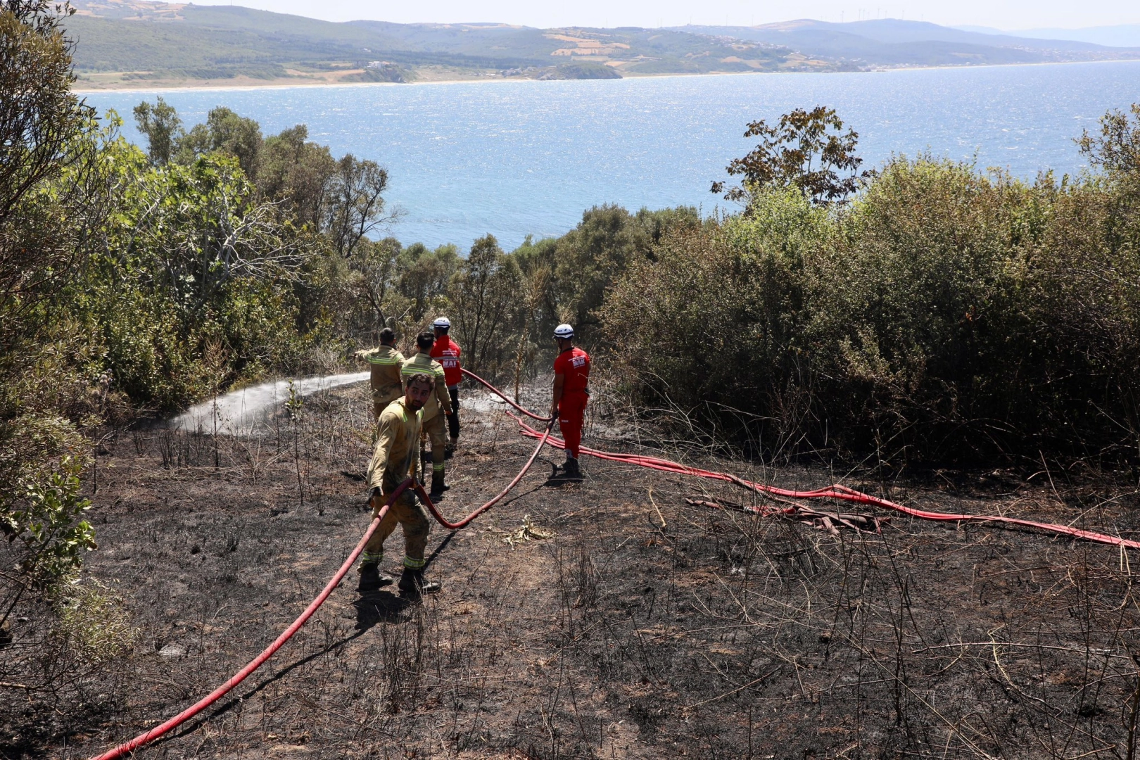 Bursa'da Mudanya Kaymakamlığı yangın riskine karşı uyardı 