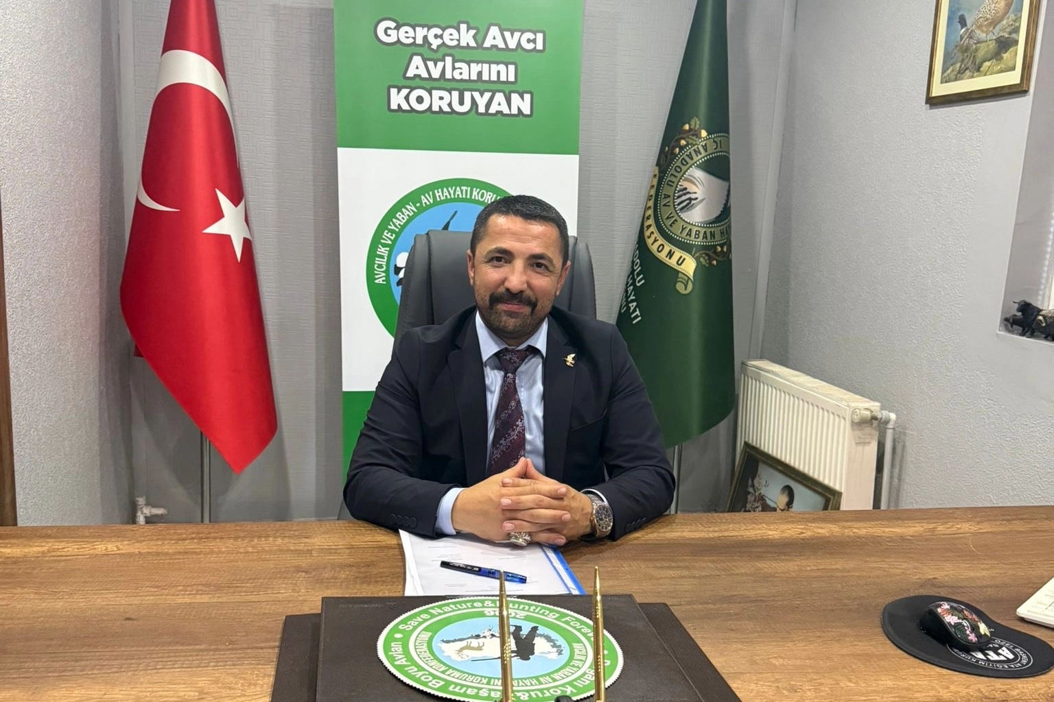 Avcı camiasından güçlü birlik mesajı... Selim Şahin yeni başkan 