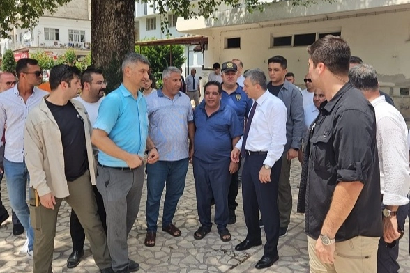 Antalya Valisi Şahin'den Kumluca yatırımlarına inceleme 