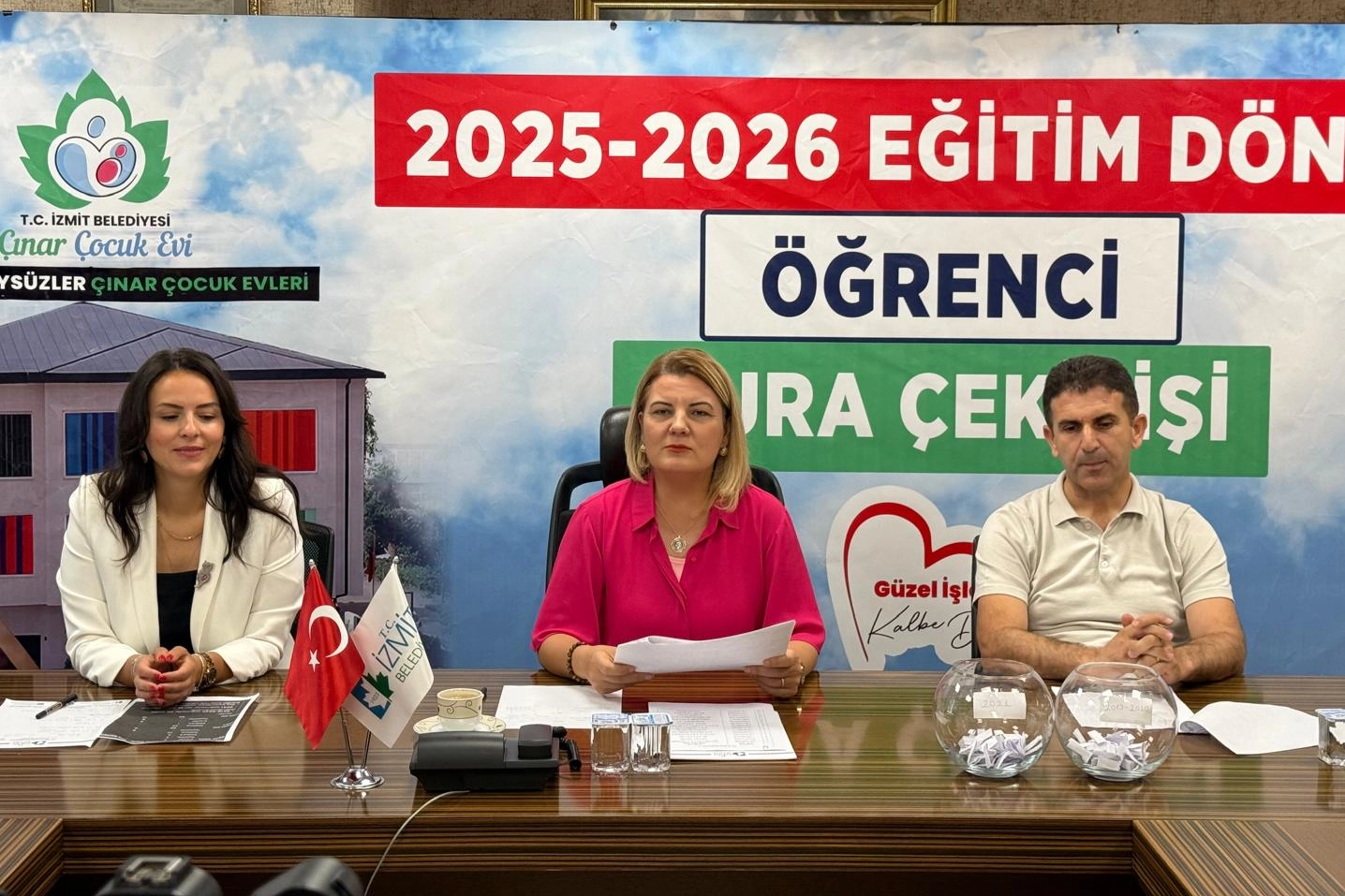 İzmit Çınar Çocuk Evleri’nde kura tamamlandı 