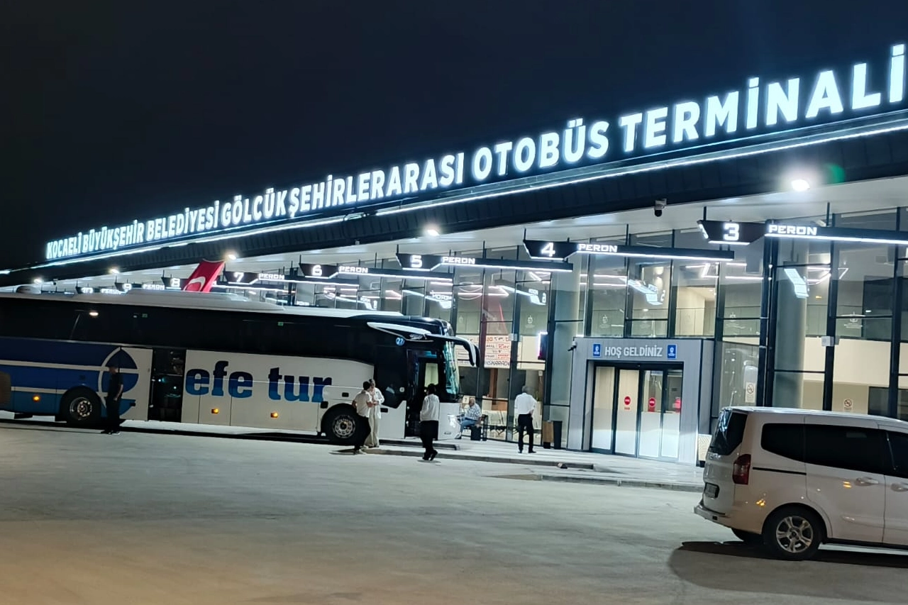 Kocaeli Gölcük Terminali'nde ilk sefer İzmir'e 
