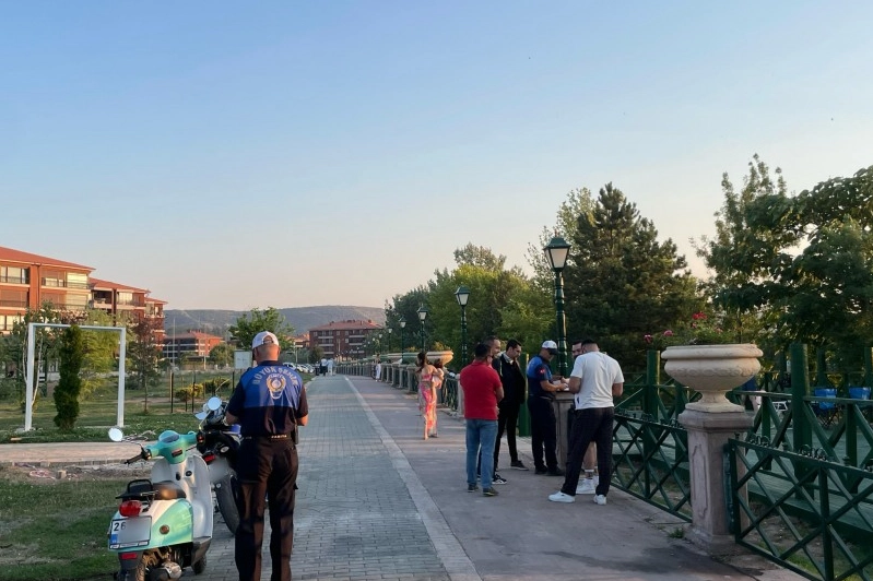 Velespit Parkı’nda temizlik ve güvenlik denetimi 