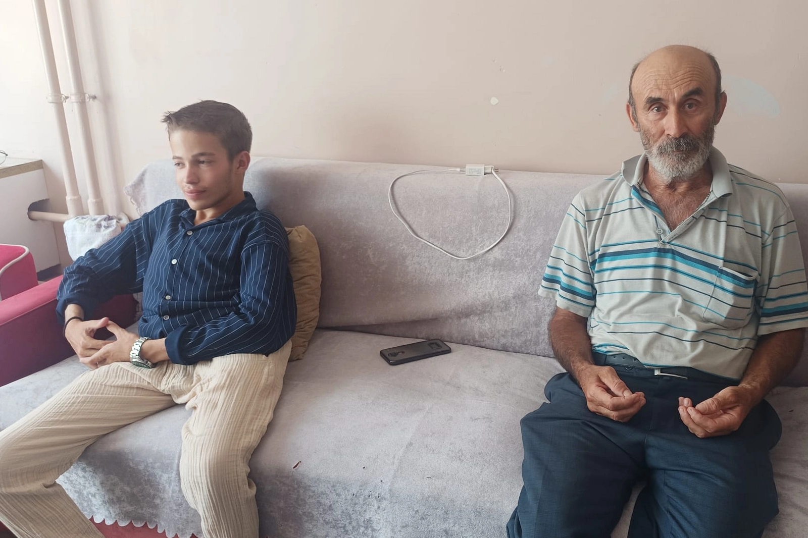 Edirne Keşan'da oğlunun sağlığı için 8 yıldır mücadele ediyor 