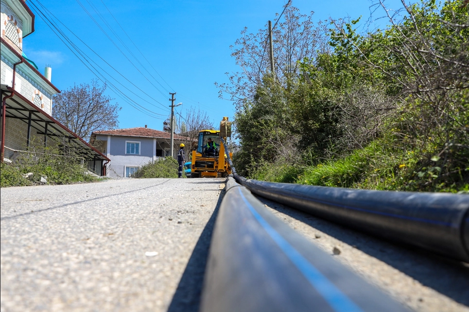 Sakarya'da Epçeler ve Alifuatpaşa’ya 4 bin metrelik yeni hat 