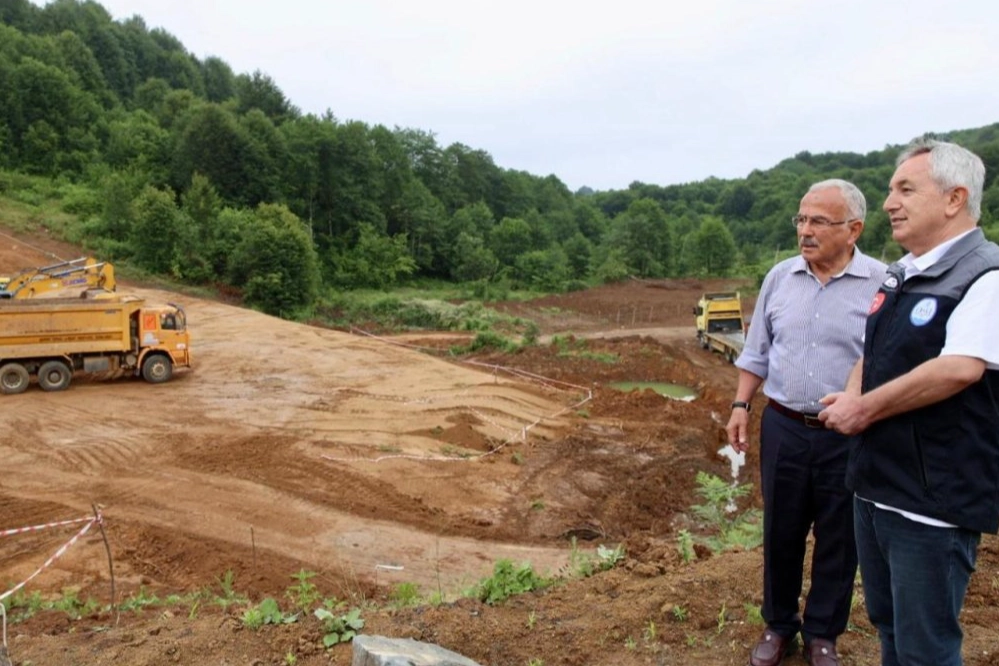 Ordu'da 68. gölet yapılıyor 