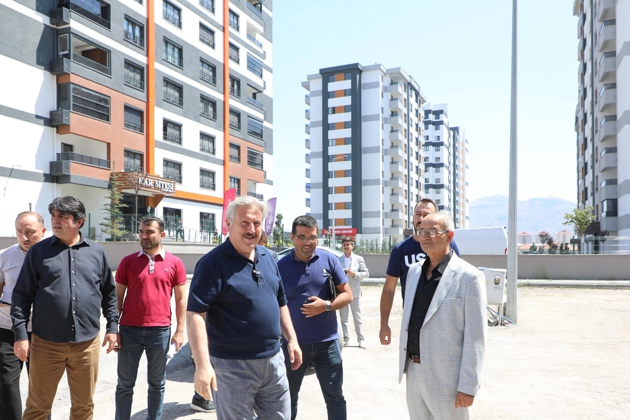 Kayseri Melikgazi'de kentsel dönüşüm çalışmaları tam gaz 