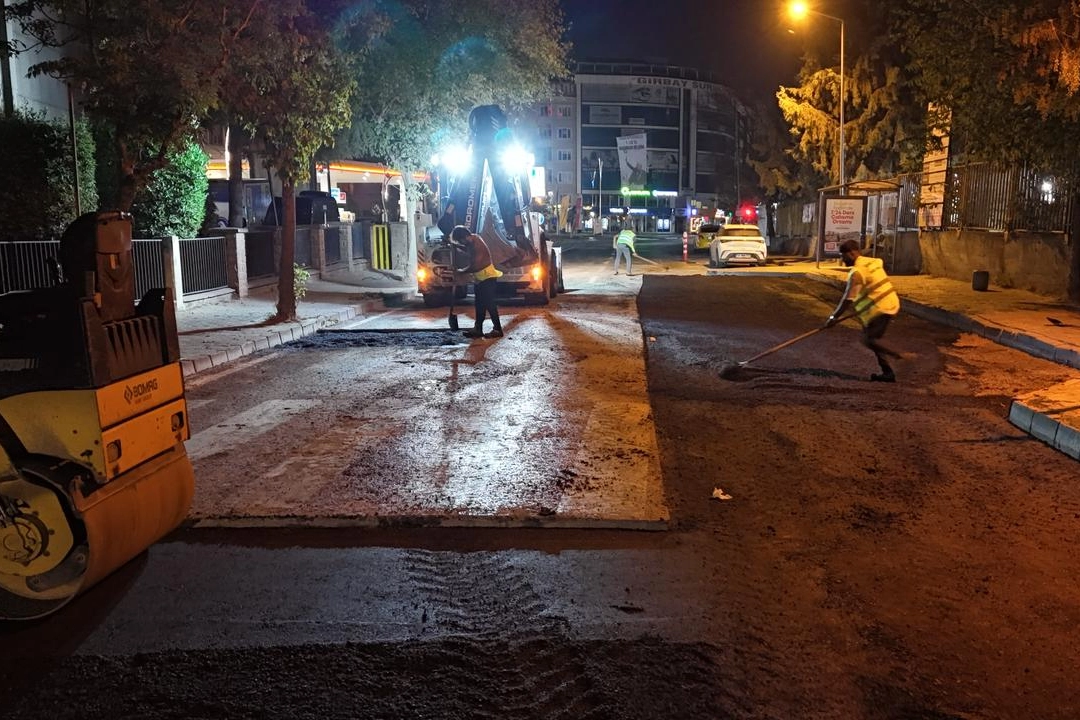 Kocaeli Gebze’de yol konforu artıyor 