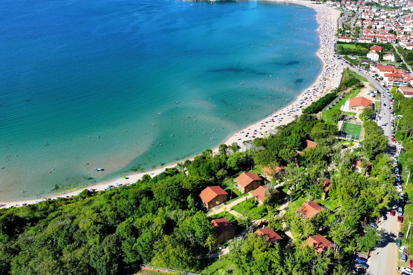 Kocaeli'de başarılı öğrencilere doğayla iç içe yaz tatili hediyesi 