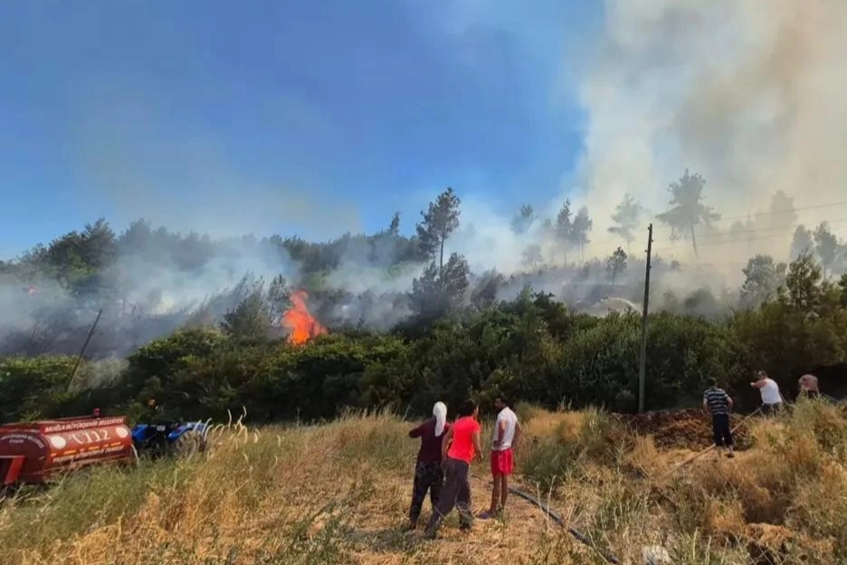 Muğla'nın yangın tankerleri aktif görevde 