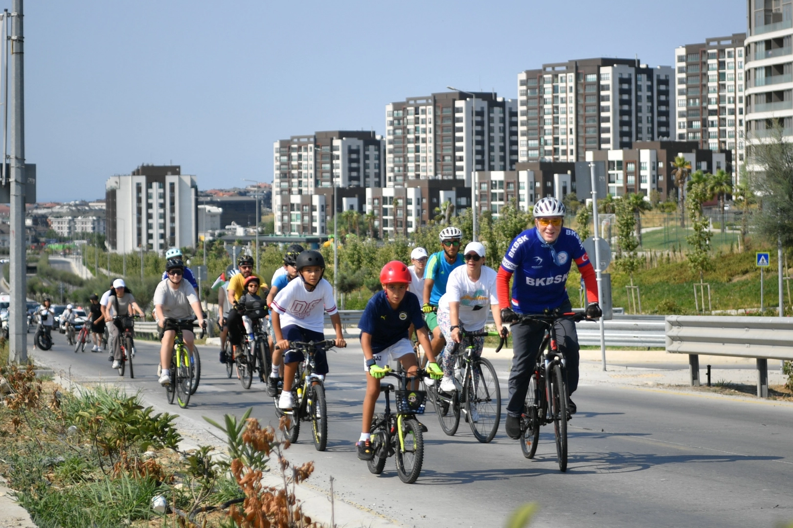 İstanbul Beylikdüzü'nde pedallar sağlıklı yaşama çevrildi 