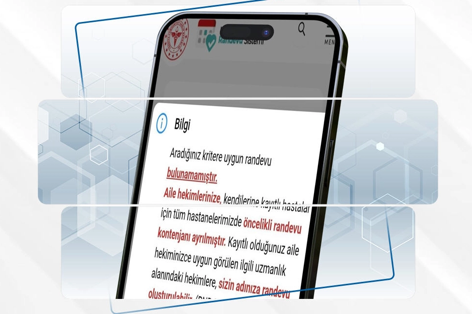 İSTAHED: MHRS'deki yeni uygulama sevk zinciri değil 