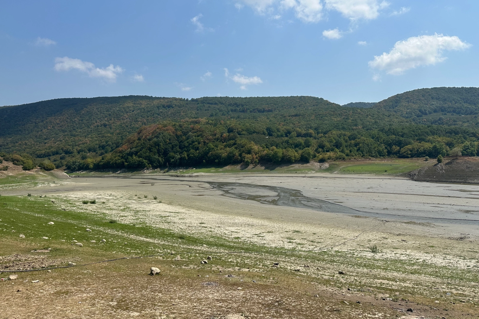 Düzce Hasanlar Barajı’nda su seviyesi kritik! 