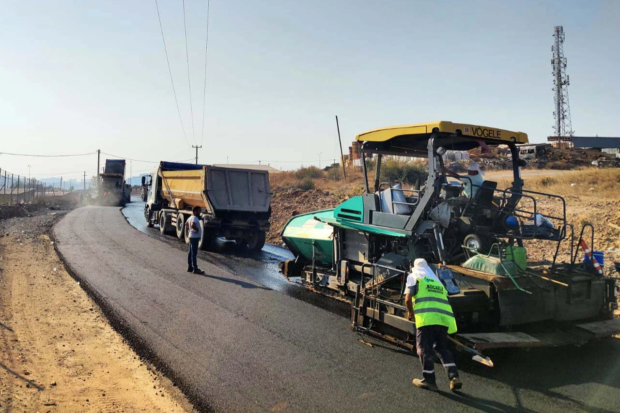 Gebze’de hafriyat yoluna 4 aşamalı güçlendirme 