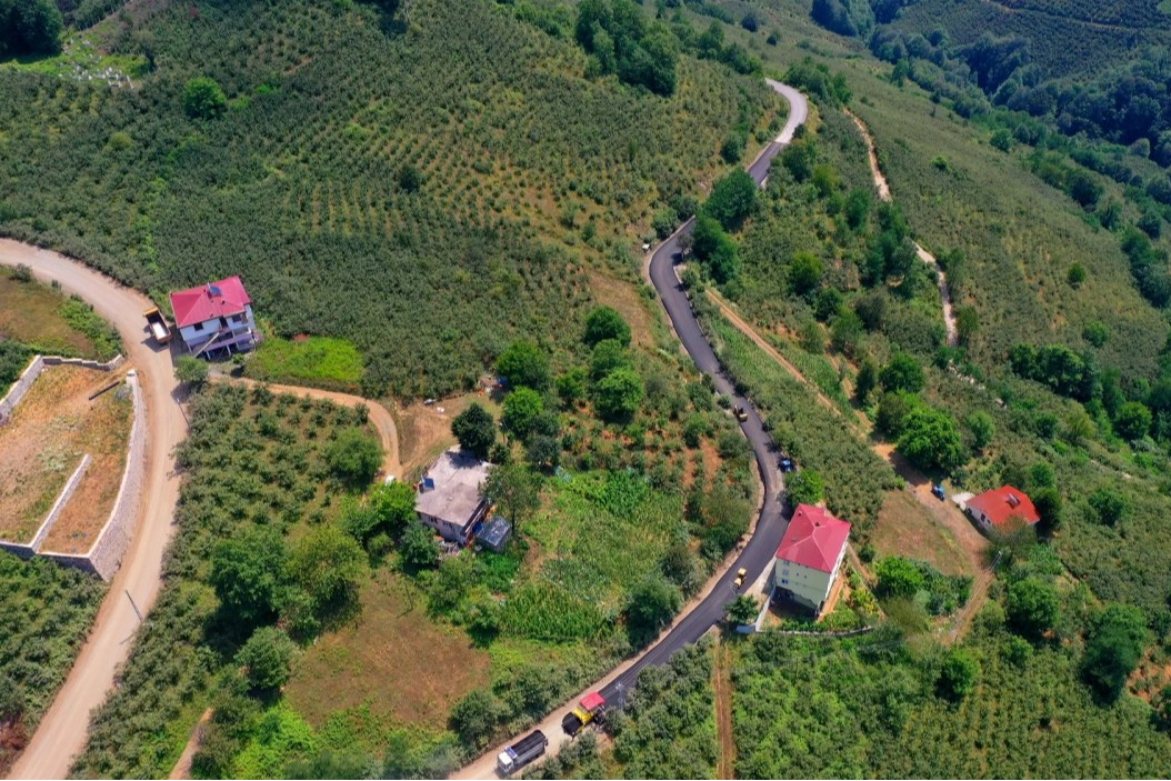 Ordu’da ulaşım konforu 2,5 kilometrelik yolla artıyor 