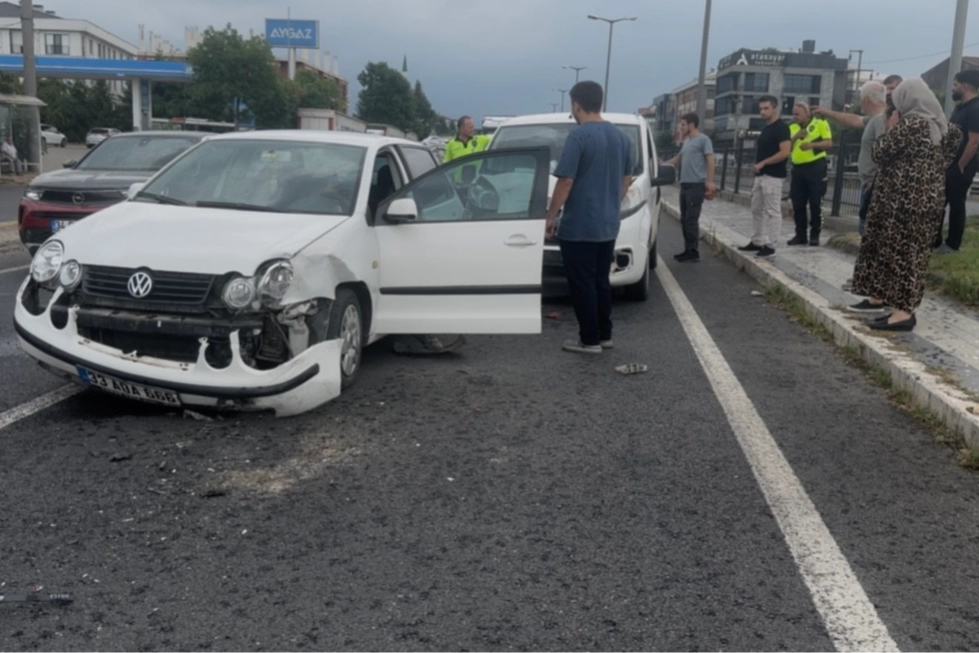 Düzce'de zincirleme trafik kazası 