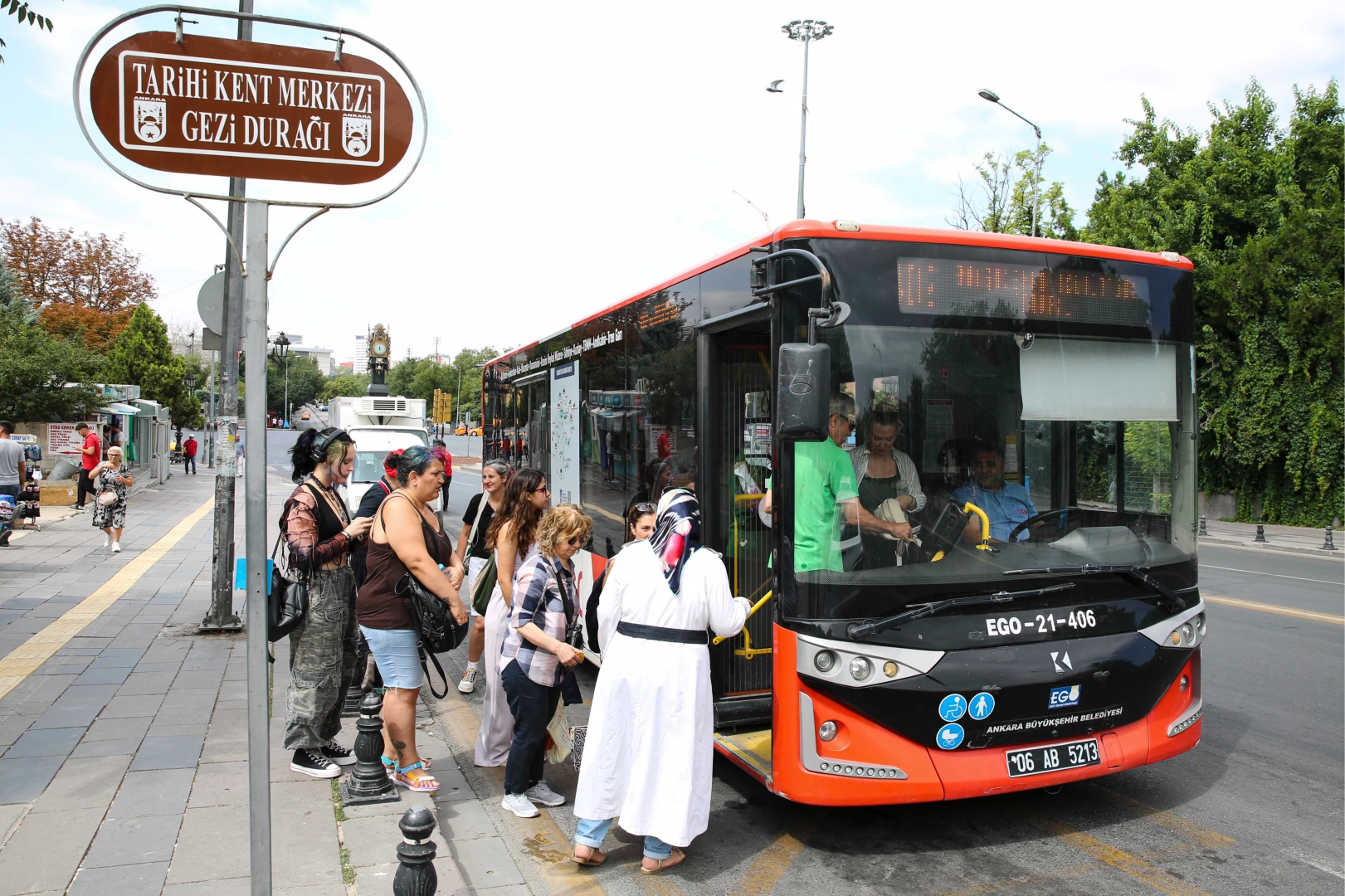 Ankara'da “Başkent Kültür Turu Ring Seferleri” devam ediyor 