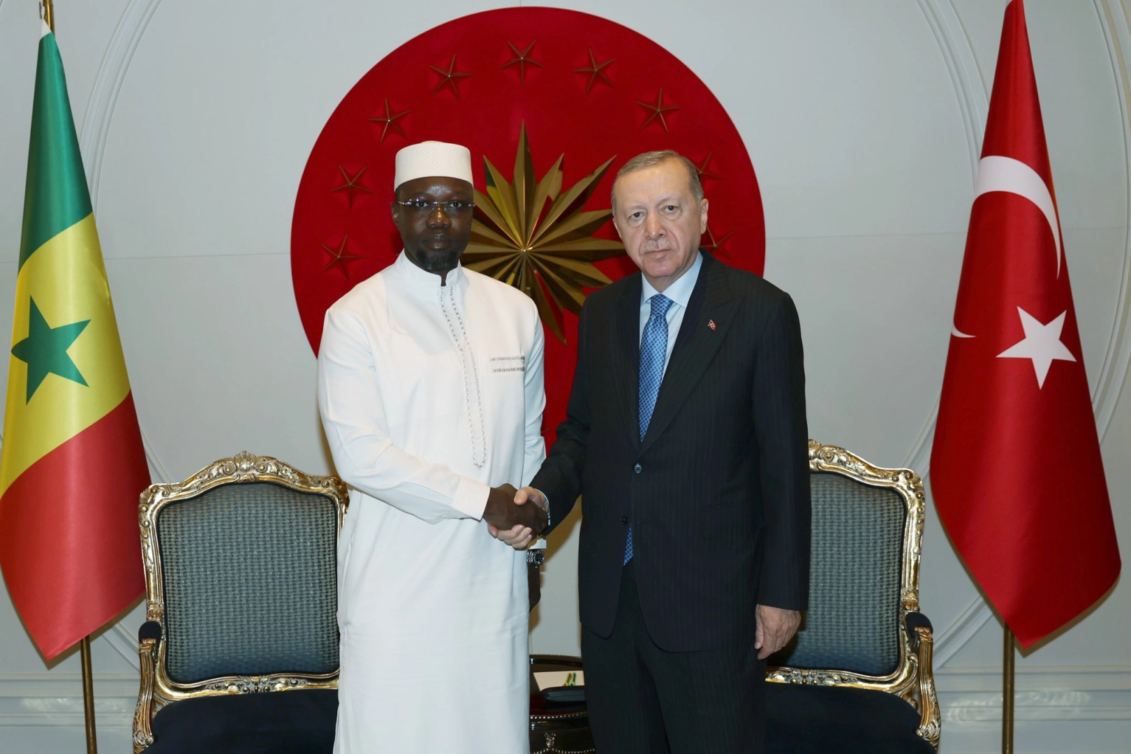 Cumhurbaşkanı Erdoğan, Senegal Başbakanı'nı havalimanında ağırladı 