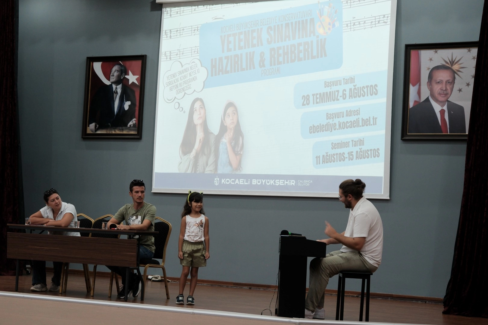 Kocaeli Konservatuvarı’nda rehberlik semineri başladı 