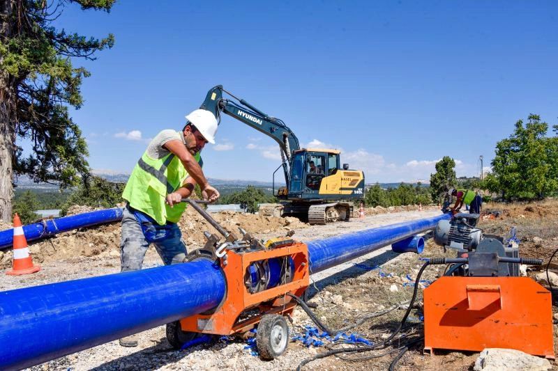 MESKİ, Sarıkaya Mahallesi’ne yeterli içme suyu sağladı 