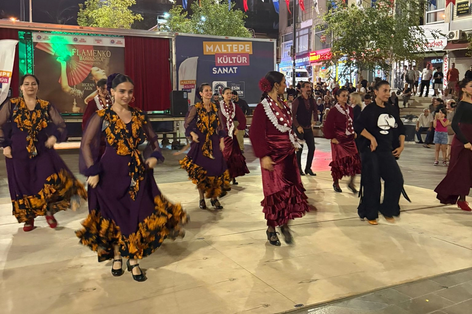 İstanbul Maltepe’de flamenko coşkusu 