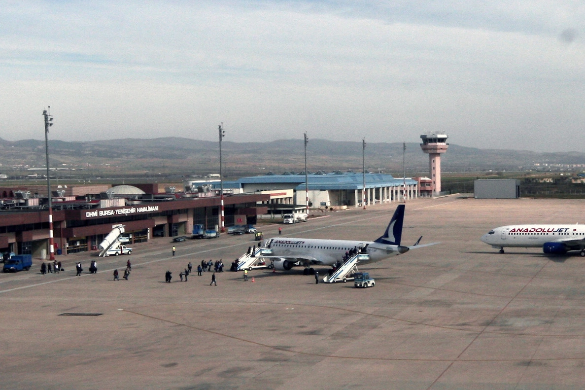 Yenişehir Havalimanı Temmuz'da 22 bin yolcuya hizmet verdi 