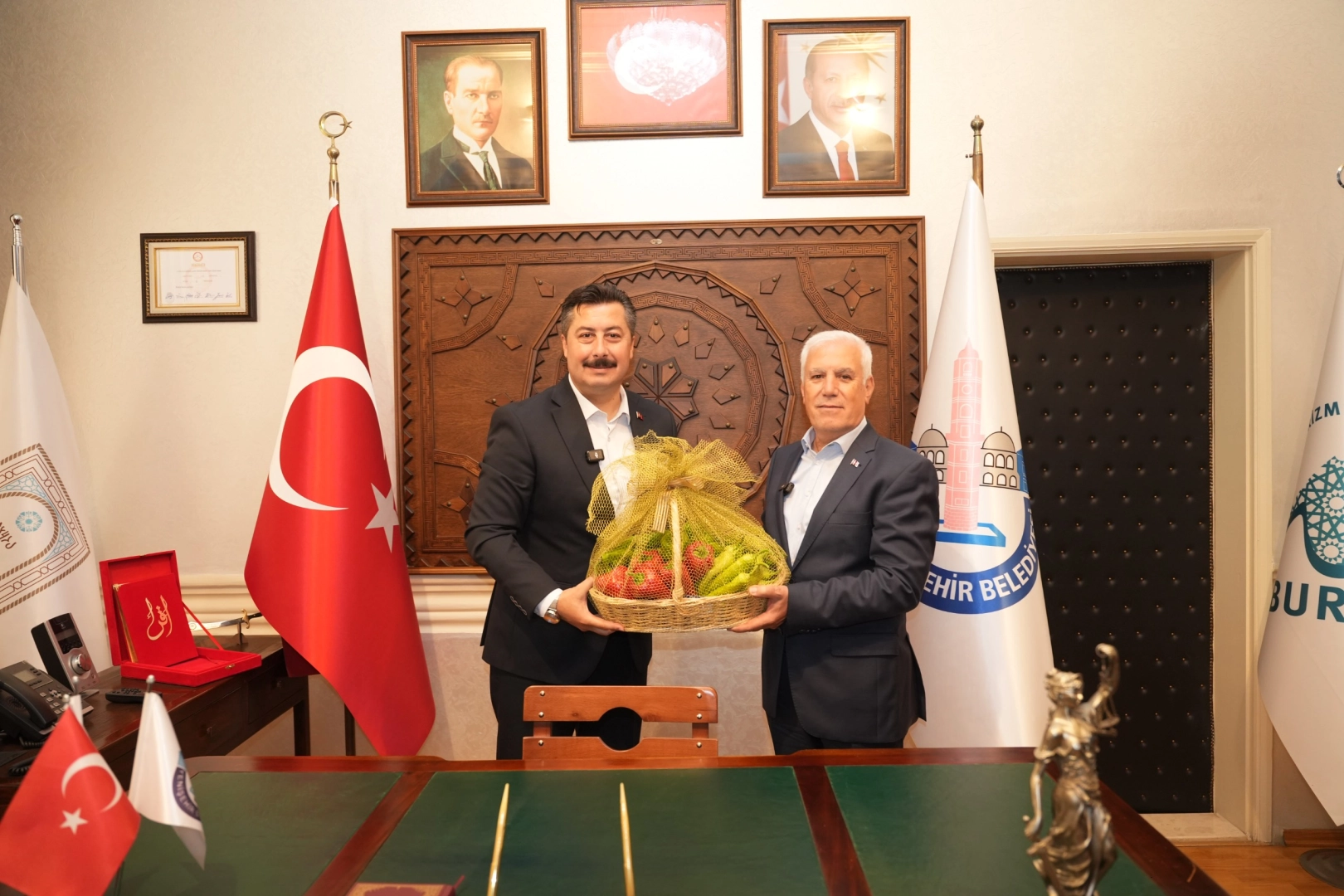 Bursa Yenişehir'den 'hizmet için birliktelik' mesajı 